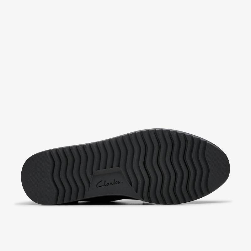 Black Suede Clarks Zylah May | CLKS-85370
