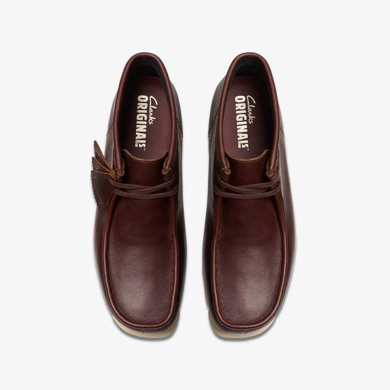 British Tan Leather Clarks Wallabee Boot Gore-Tex | CLKS-84517
