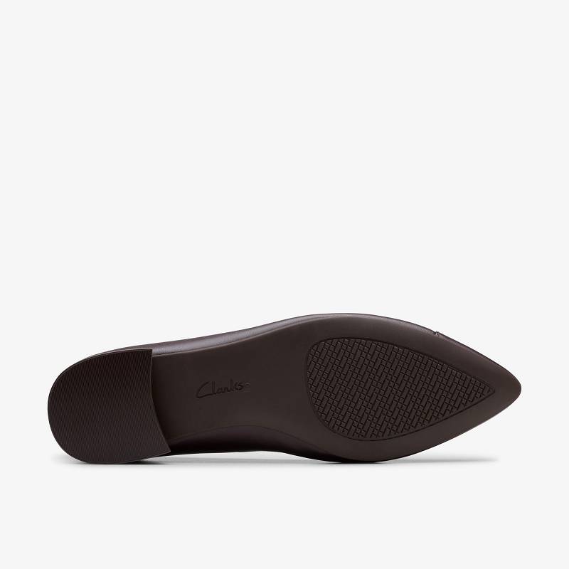 Plum Leather Clarks Natalyn Wish | CLKS-84817