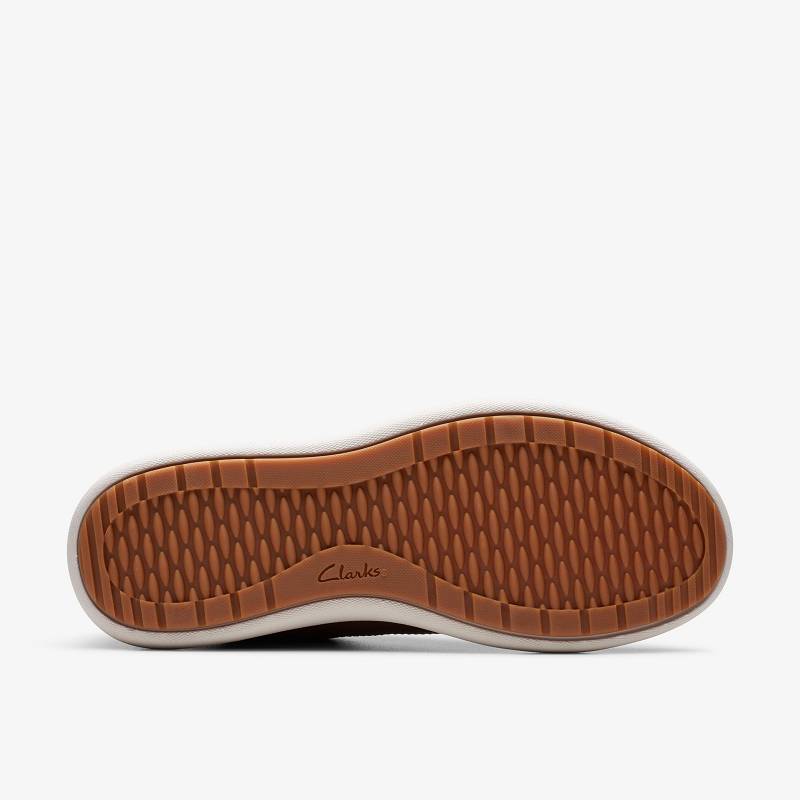 Rose Gold Leather Clarks Nalle Lace | CLKS-85184